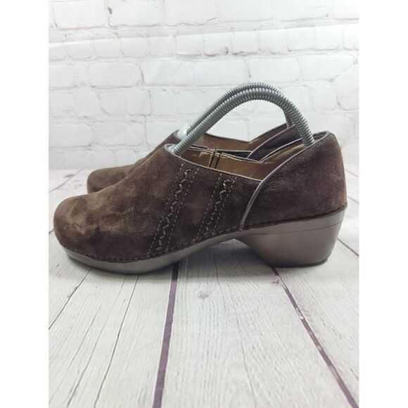 Dansko Suede Leather Slip-on Clogs Women's Size  9 - Picture 1 of 8